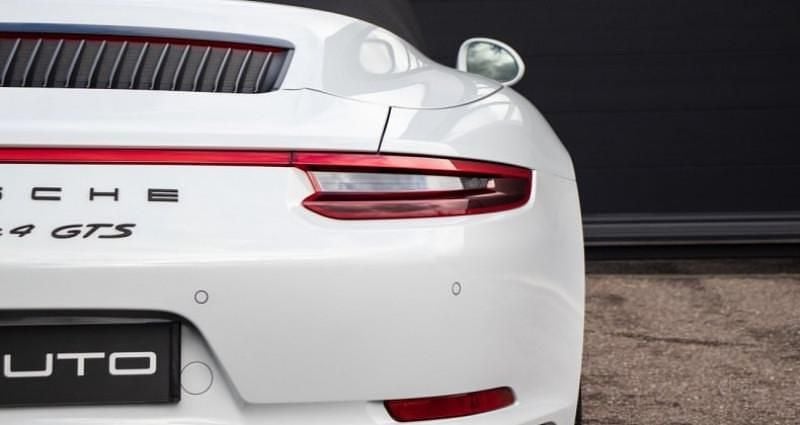 Occasion Porsche 911 Carrera 4 GTS 451 ch (331 kW) 2018 Blanc Cabriolet