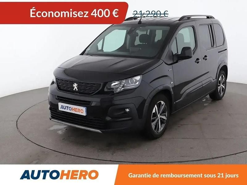 Noir Occasion 2020 Peugeot Rifter GT-line Monospace | 20 890 € (Prix juste) - Image 1/2