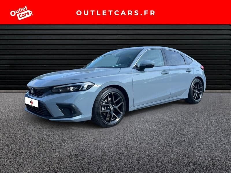 Gris Utilisé 2023 Honda Civic Advance Berline | 29 990 € (Super prix) - Image 1/4