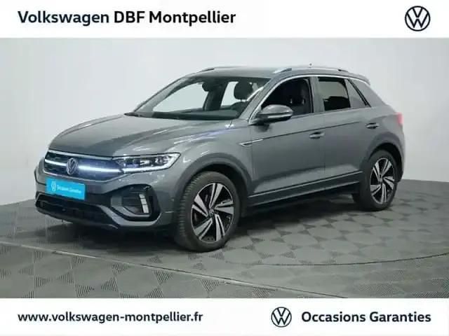 Gris Occasion 2022 VW T-Roc R-line SUV | 26 480 € (Bon prix) - Image 1/4