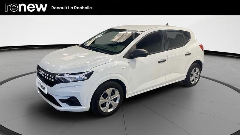 Blanc Utilisé 2023 Dacia Sandero Essentiel Citadine | 11 990 € (Super prix) - Image 1/4