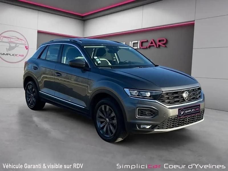Gris Occasion 2021 VW T-Roc SUV | 19 980 € (Super prix) - Image 1/4