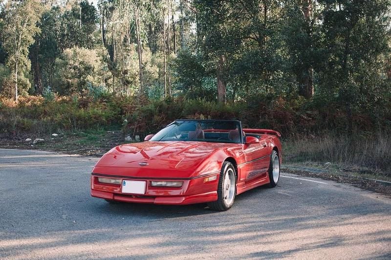 Occasion Corvette C4 230 ch (169 kW) 1986 Rouge Cabriolet