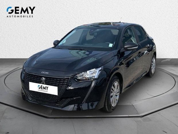Noir Utilisé 2021 Peugeot 208 Premium Citadine | 10 990 € - Image 1/4