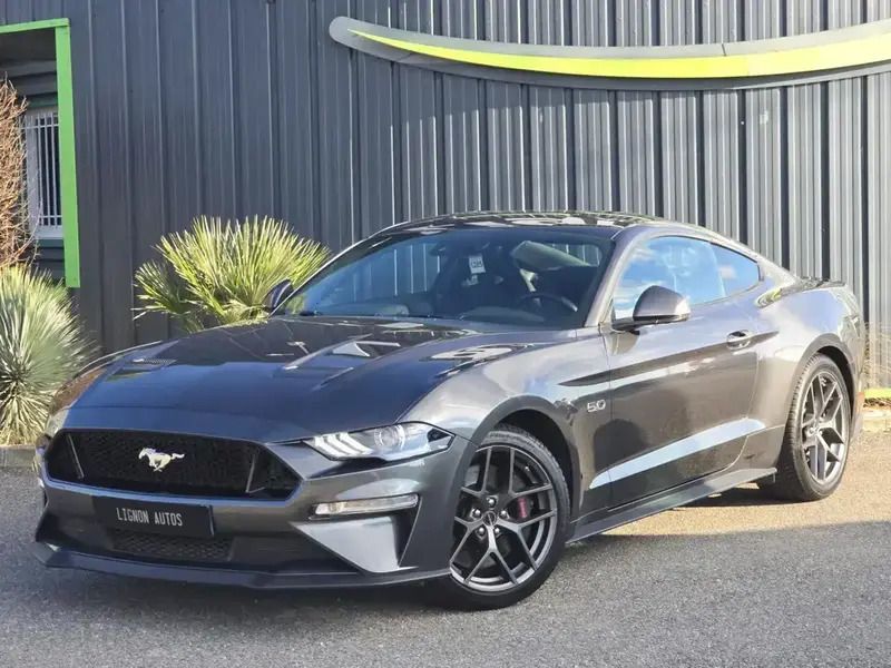 Gris Utilisé 2018 Ford Mustang GT Fastback Coupé | 50 990 € (Prix juste) - Image 1/4