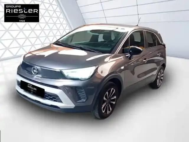 Gris Occasion 2021 Opel Crossland X SUV | 14 680 € (Prix juste) - Image 1/4