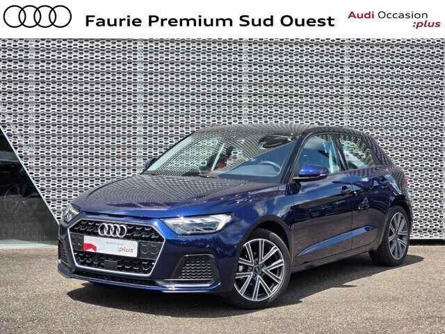 Bleu navarre métallisé Utilisé 2024 Audi A1 Sportback Advanced Plus Citadine | 26 190 € (Prix juste) - Image 1/4