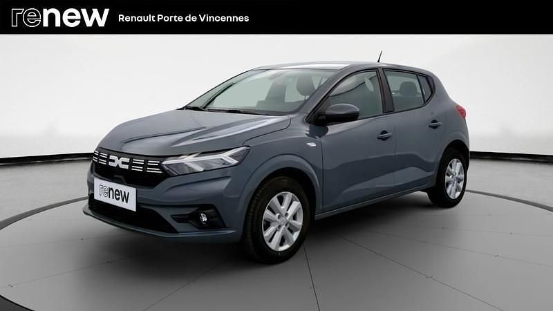 Gris Utilisé 2024 Dacia Sandero Citadine | 14 990 € (Bon prix) - Image 1/4