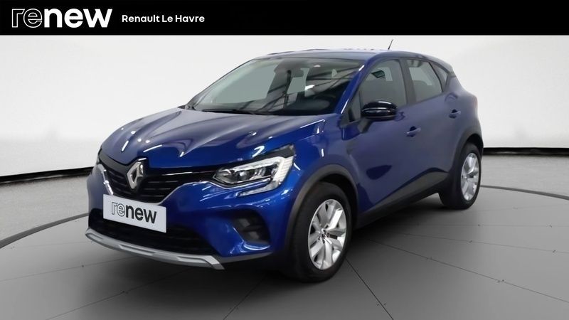 Bleu Utilisé 2022 Renault Captur Zen SUV | 16 490 € (Prix juste) - Image 1/4