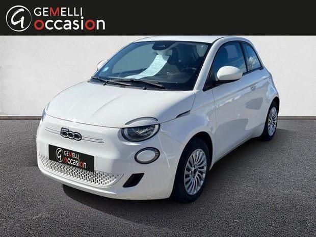 Blanc Utilisé 2022 Fiat 500e Action Citadine | 12 490 € (Prix juste) - Image 1/4