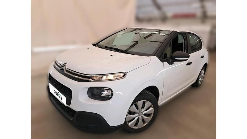 Blanc Utilisé 2018 Citroën C3 Live Citadine | 6 990 € (Super prix) - Image 1/4