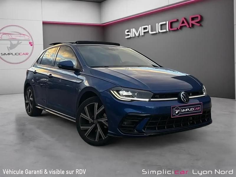 Bleu Occasion 2022 VW Polo R-line | 18 980 € (Prix cher) - Image 1/4