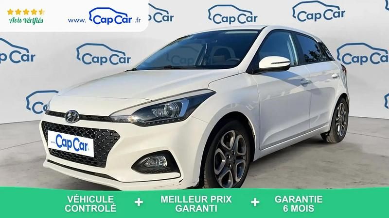 Blanc Utilisé 2019 Hyundai i20 Citadine | 9 490 € (Super prix) - Image 1/4
