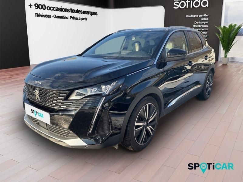 Noir Utilisé 2021 Peugeot 3008 GT SUV | 28 190 € (Prix cher) - Image 1/3