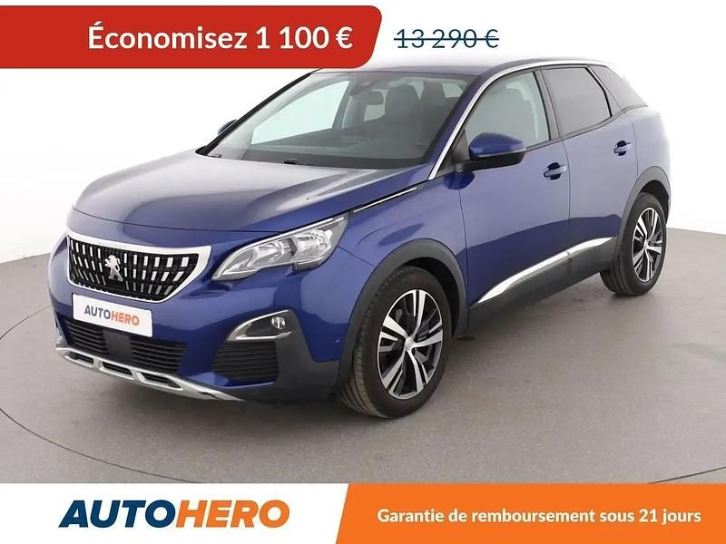 Bleu Utilisé 2017 Peugeot 3008 Allure SUV | 11 890 € (Prix juste) - Image 1/2