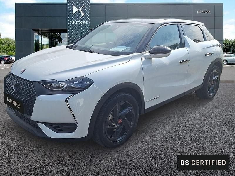 Blanc Utilisé 2022 DS Automobiles DS3 Crossback Performance Line Plus SUV | 21 577 € (Prix juste) - Image 1/4