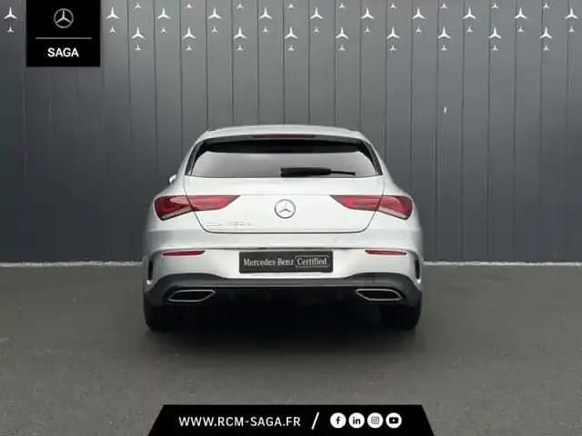 Occasion Mercedes CLA220 AMG line 2023 Gris clair Berline