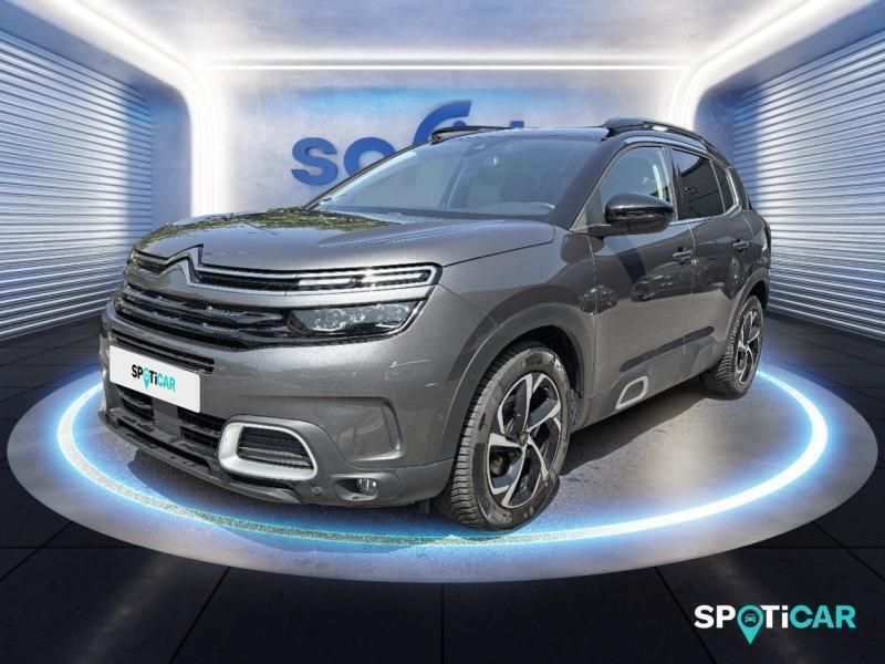 Gris Utilisé 2019 Citroën C5 Aircross Shine SUV | 18 290 € (Prix juste) - Image 1/3