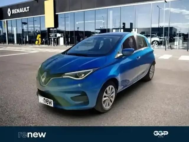 Bleu Occasion 2020 Renault Zoe Zen Citadine | 8 389 € (Super prix) - Image 1/4