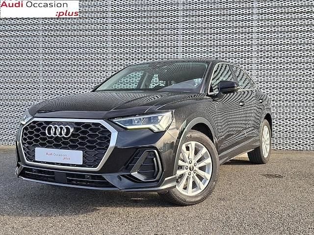 Noir mythe métallisé Occasion 2024 Audi Q3 Sportback Design SUV | 35 990 € (Bon prix) - Image 1/4