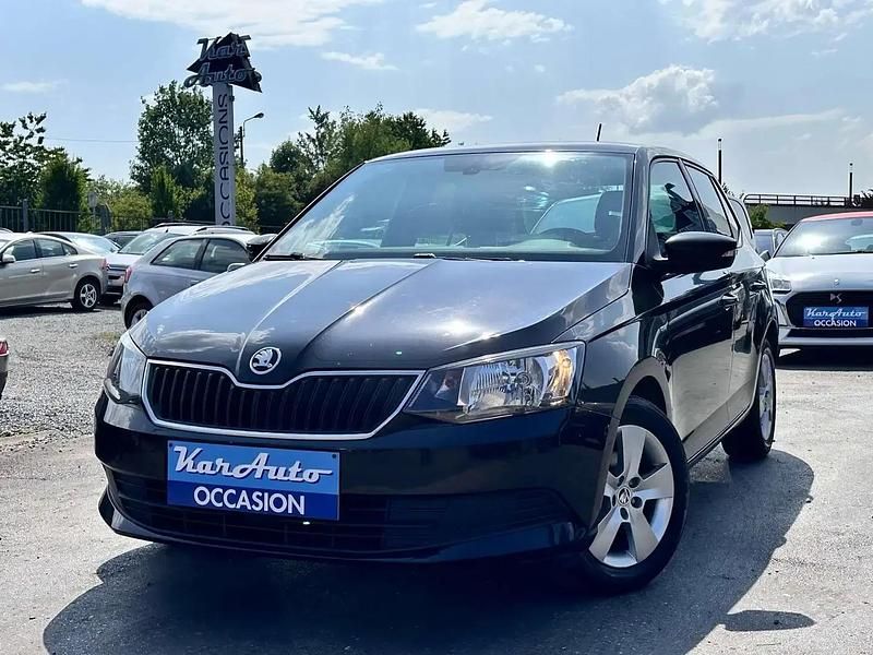 Noir Utilisé 2018 Skoda Fabia Clever Citadine | 5 990 € - Image 1/4