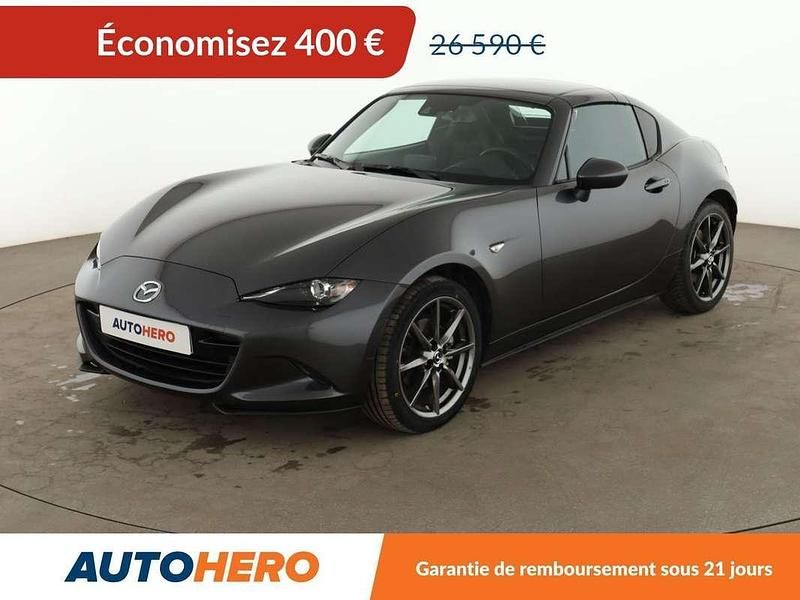 Occasion Mazda MX5 Selection 160 ch (117 kW) 2018 Gris Cabriolet