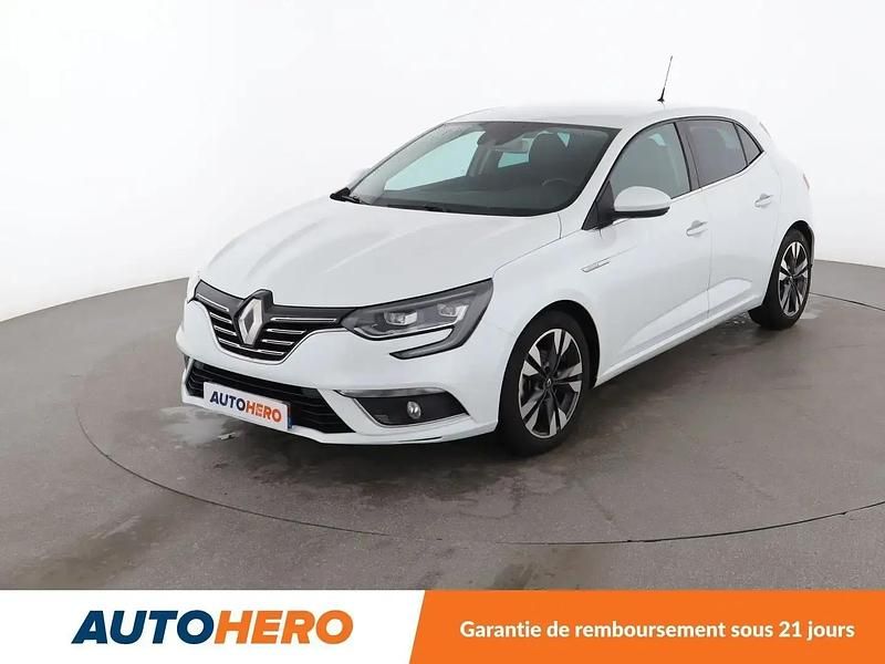 Blanc Occasion 2019 Renault Mégane IV Intens Berline | 16 890 € (Prix assez cher) - Image 1/2