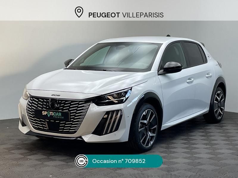 Blanc Nouvelle 2025 Peugeot 208 GT Citadine | 23 990 € (Prix juste) - Image 1/4