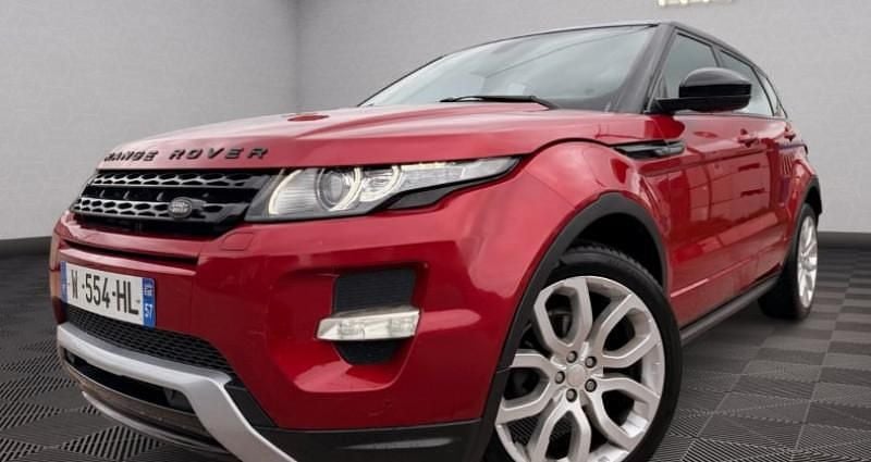 Rouge Utilisé 2014 Land Rover Range Rover evoque Dynamic SUV | 16 999 € (Super prix) - Image 1/4