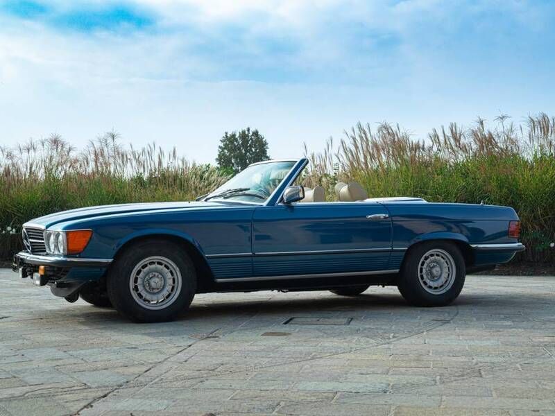 Bleu Utilisé 1977 Mercedes SL450 Cabriolet | 59 000 € - Image 1/4