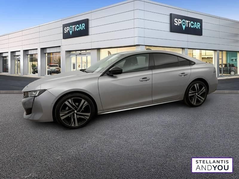 Gris Utilisé 2021 Peugeot 508 GT Berline | 21 990 € (Prix juste) - Image 1/4