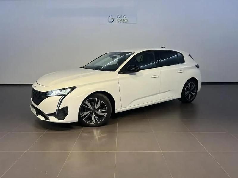 Blanc Utilisé 2022 Peugeot 308 Allure Berline | 18 990 € (Prix juste) - Image 1/4