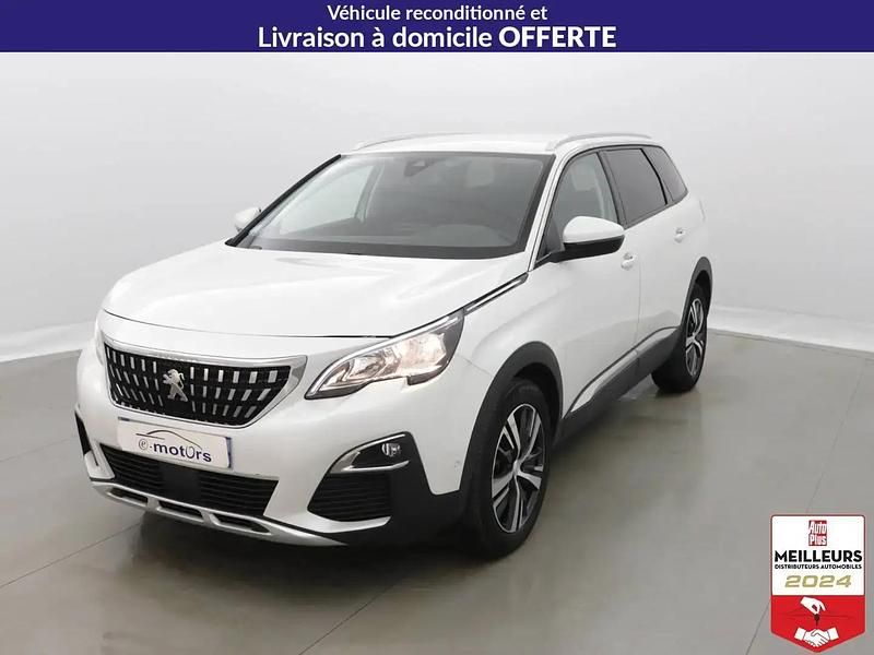 Blanc Utilisé 2020 Peugeot 5008 Allure Monospace | 18 990 € (Bon prix) - Image 1/4