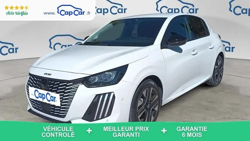 Blanc Utilisé 2025 Peugeot 208 Allure Citadine | 18 990 € (Bon prix) - Image 1/4