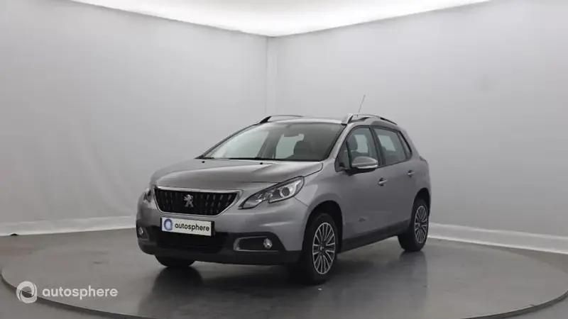 Gris Utilisé 2019 Peugeot 2008 Active SUV | 12 999 € (Bon prix) - Image 1/4