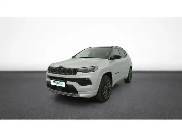 Blanc Occasion 2021 Jeep Compass SUV | 24 889 € (Prix juste) - Image 1/4