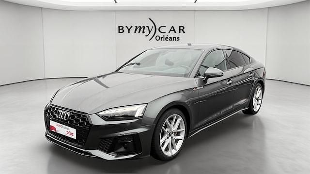 Gris daytona nacré Occasion 2023 Audi A5 Sportback S-Line Citadine | 36 575 € (Super prix) - Image 1/4