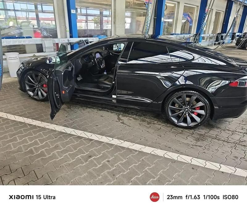Occasion Tesla Model S Performance 567 kW (772 ch) 2016 Noir Citadine