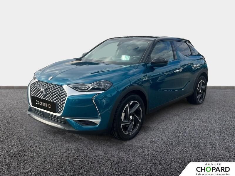Bleu Utilisé 2020 DS Automobiles DS3 Crossback E-Tense Grand Chic SUV | 15 740 € (Prix juste) - Image 1/4