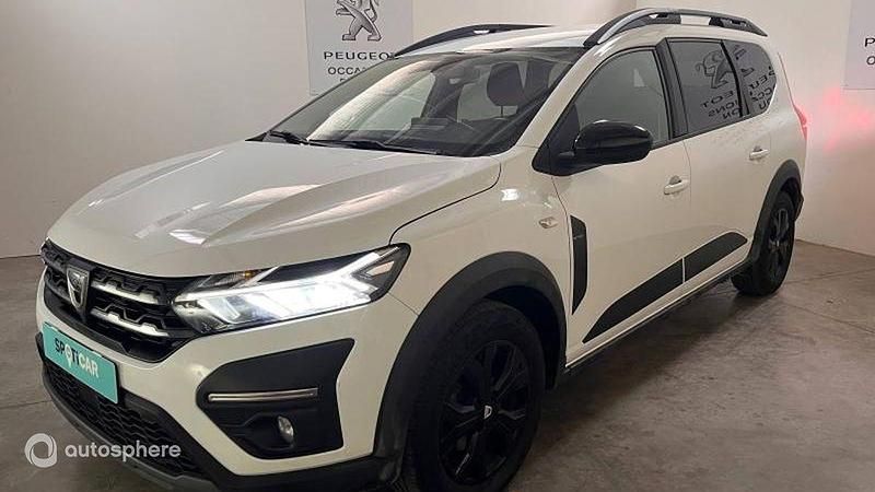 Blanc Utilisé 2022 Dacia Jogger Extreme Monospace | 18 499 € (Prix juste) - Image 1/4