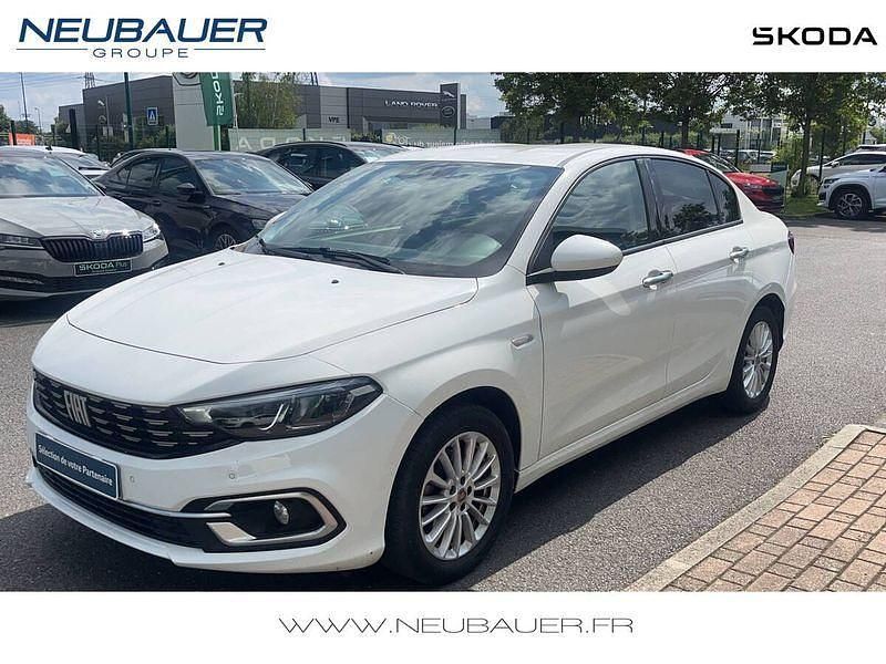 Blanc Utilisé 2021 Fiat Tipo Life Berline | 12 500 € (Prix juste) - Image 1/4