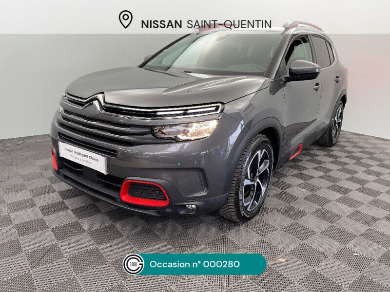 Noir Utilisé 2019 Citroën C5 Aircross Feel SUV | 12 990 € (Prix juste) - Image 1/4