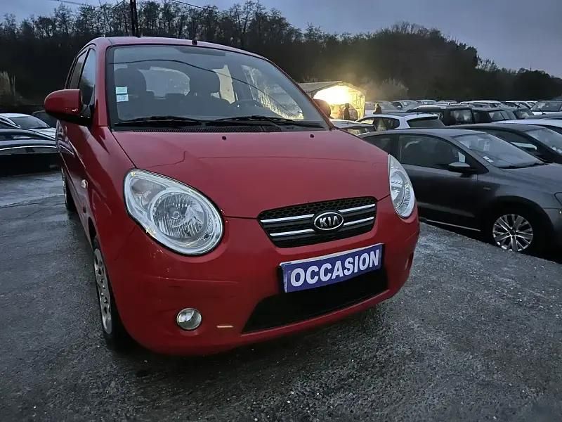 Rouge Utilisé 2009 Kia Picanto Motion Citadine | 3 990 € - Image 1/4