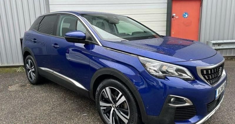 Bleu Utilisé 2019 Peugeot 3008 Allure Monospace | 18 990 € (Bon prix) - Image 1/4