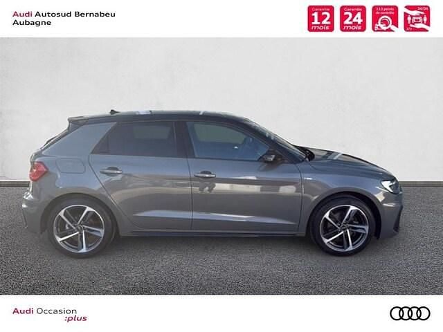 Occasion Audi A1 Sportback S-line plus 116 ch (85 kW) 2025 Gris chronos métallisé noir mythe métallisé Citadine
