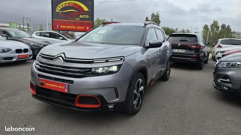 Gris Utilisé 2020 Citroën C5 Aircross Shine SUV | 19 590 € (Bon prix) - Image 1/4