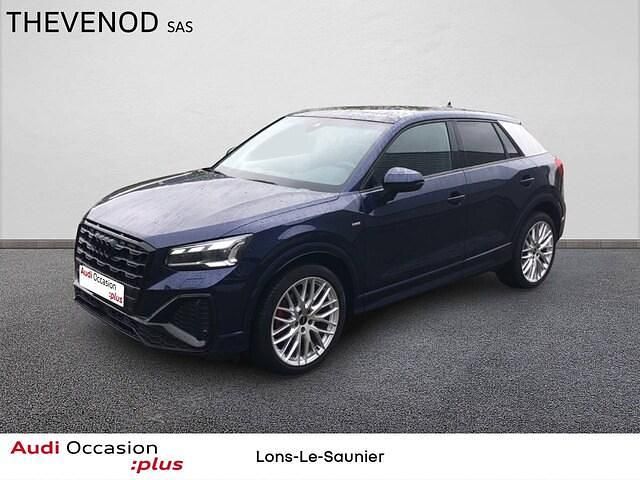 Bleu navarre métallisé Utilisé 2024 Audi Q2 S-Line SUV | 36 900 € (Prix cher) - Image 1/4