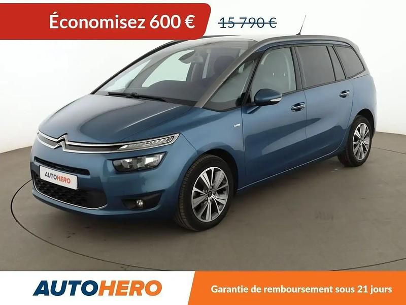 Bleu Occasion 2015 Citroën C4 Picasso Exclusive Monospace | 15 190 € (Prix cher) - Image 1/2