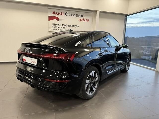 Occasion Audi Q8 Sportback e-tron S-Line 300 kW (408 ch) 2024 Noir mythe métallisé SUV