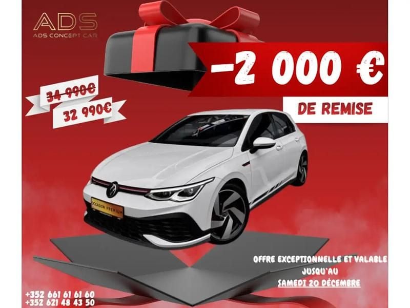 Blanc Occasion 2023 VW Golf VIII GTI Berline | 32 990 € (Super prix) - Image 1/4